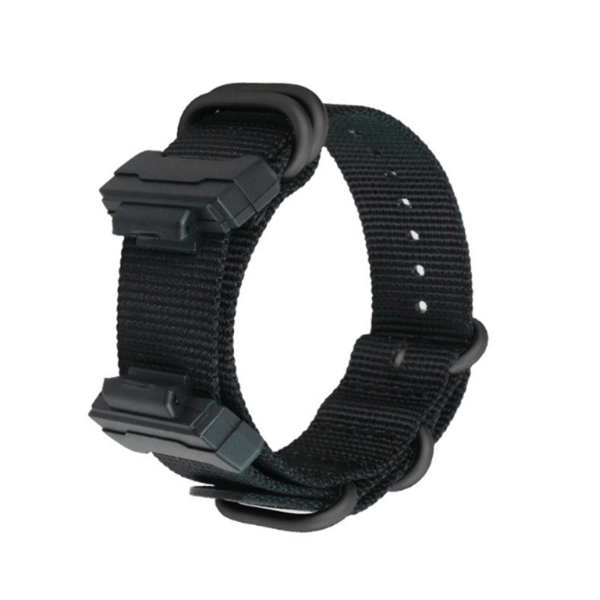 Kellon ranneke Casio G-Shock NATO GA110/DW5600 -kelloon Black