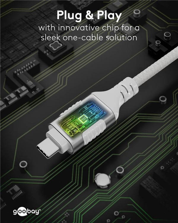 Ethernet-kabel USB-C™ 3.1 til RJ45, Slim, 1,5 m