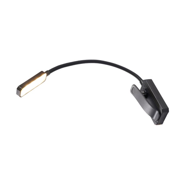 Kirjanpidinvalo - 16 LED-lukuvalo Black