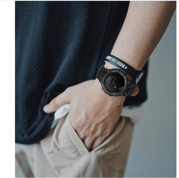 Amazfit T-Rex Pro Nylon Canvas Urrem Black
