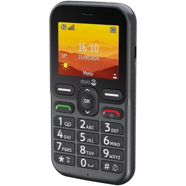 Mobiltelefon 4G Leva L11 Grafittgrå