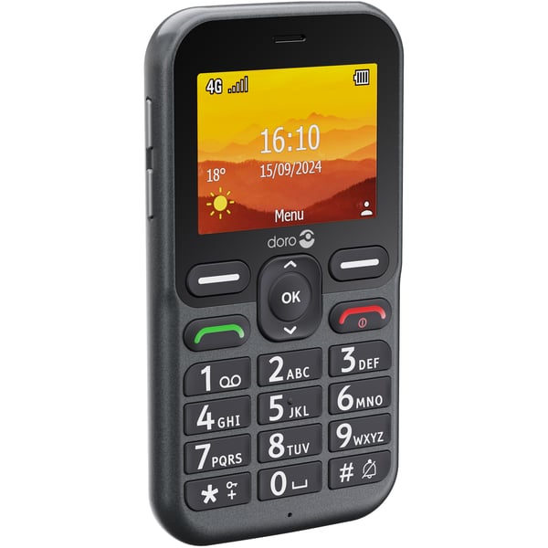 Mobiltelefon 4G Leva L11 Grafittgrå