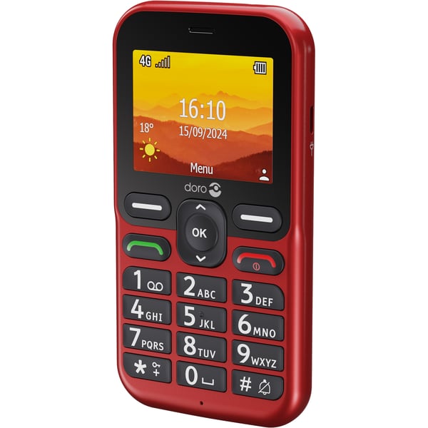 Mobiltelefon 4G Leva L11 Rød
