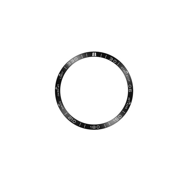 Rustfri stålring til Garmin Fenix 8 Black 47MM