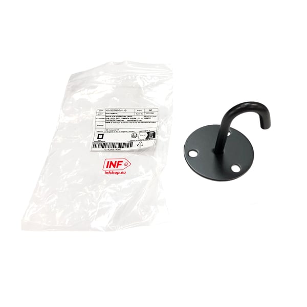 Heavy Duty J-Hook Takkrok i rustfritt stål L