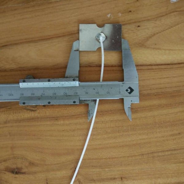 Bomullslysveker 50 STK - Naturfiberveker for stearinlys