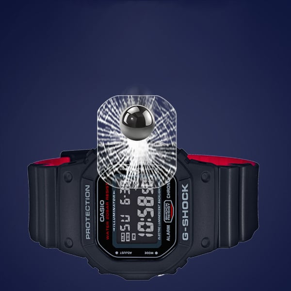 Casio DW-5600 HD skjermbeskytter (2-pakning)