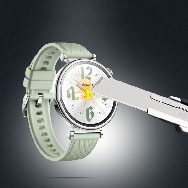 Skjermbeskytter i herdet glass til Huawei Watch GT5, 2-pakning 41 mm