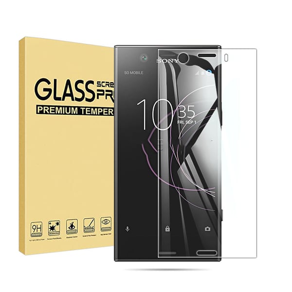 Kompakt skjermbeskytter til Sony XZ1, 2-pakning