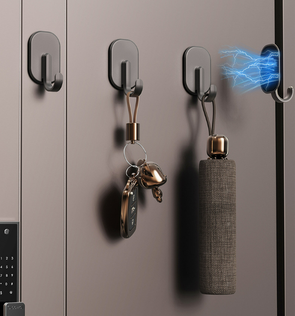 Magneettiset sivukoukut jääkaappiin, 2 kpl