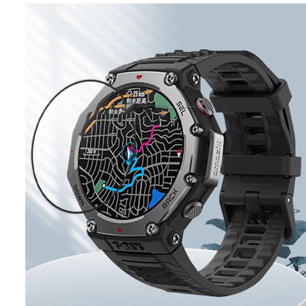 Näytönsuoja Amazfit T-Rex 3:lle, 2 kpl pakkaus