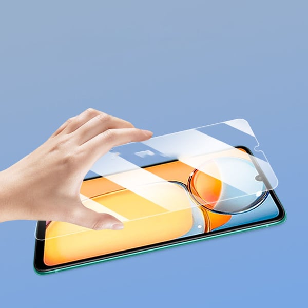 Redmi 13C skjermbeskytter i herdet glass, 2-pakning
