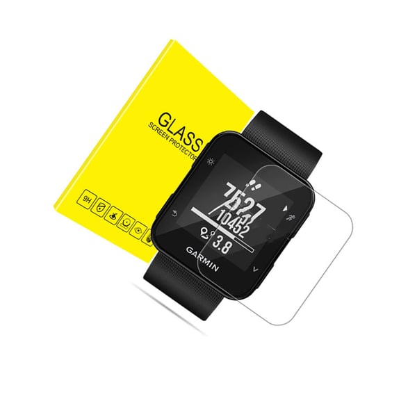 Garmin Forerunner 35 skjermbeskytter, 2-pack herdet glass