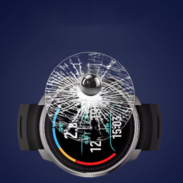 Skjermbeskytter i herdet glass til Suunto-klokke, 2-pakning Suunto Ocean