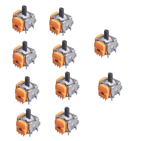 Joystick erstatning for PS5, Hall Effect Sensor 10-Pack Joystick erstatning for PS5, Hall Effect Sensor 10-Pack
