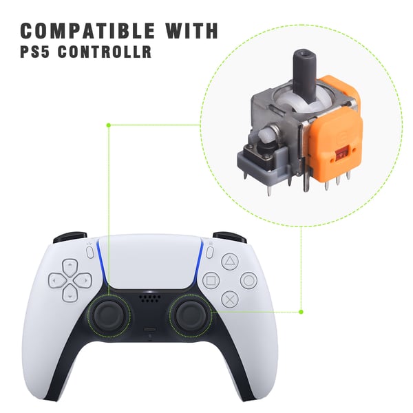 Joystick-erstatning til PS5, Hall Effect Sensor