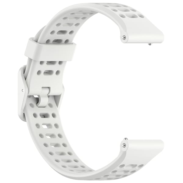 COROS Klokke Silikon tofarget rem White 22 mm
