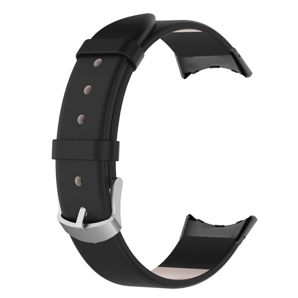 Stopp i ekte lær for Google Pixel Watch 2 og 3 Black