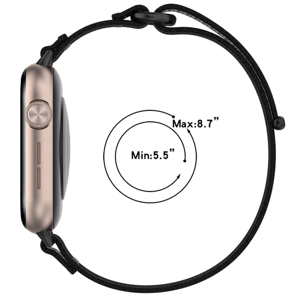 Stilig & komfortabel nylonreim til Honor Watch 5