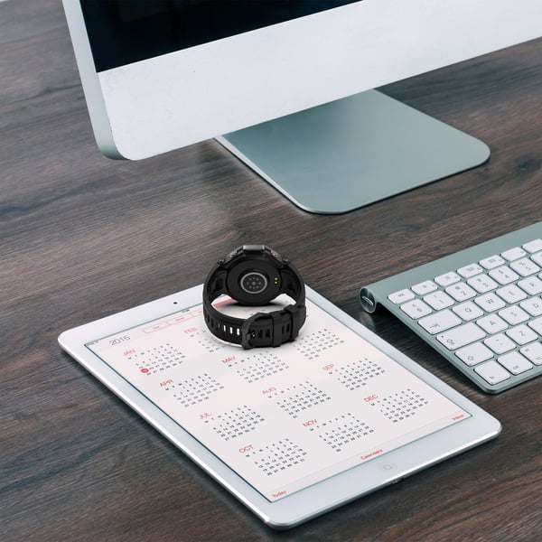 Silikon klokkerem til Amazfit T-Rex 3 Black
