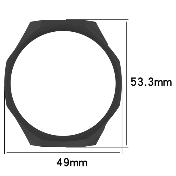 Beskyttelsesdeksel til Huawei Watch GT5 Pro 46mm Black