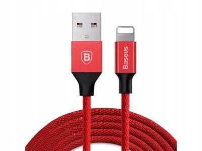 Baseus Yiven Lightning kaapeli 180 cm 2A (punainen)