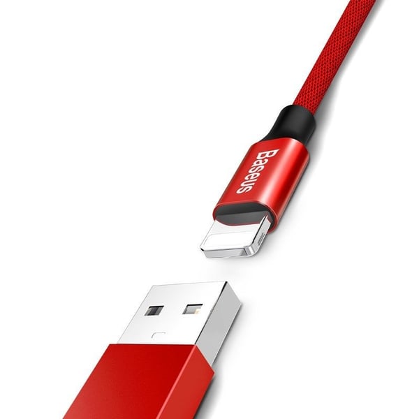 Baseus Yiven Lightning kaapeli 180 cm 2A (punainen)