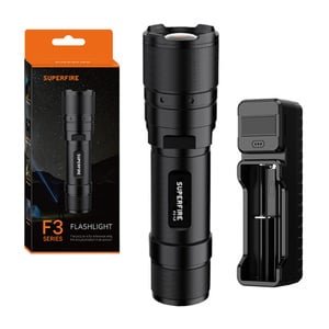 Lommelykt Superfire F3-L2, 570lm