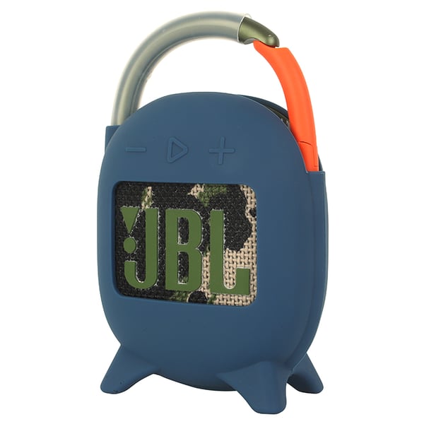 Silikonbeskyttelsesveske for JBL CLIP4/CLIP4 Bluetooth-høyttaler NavyBlue