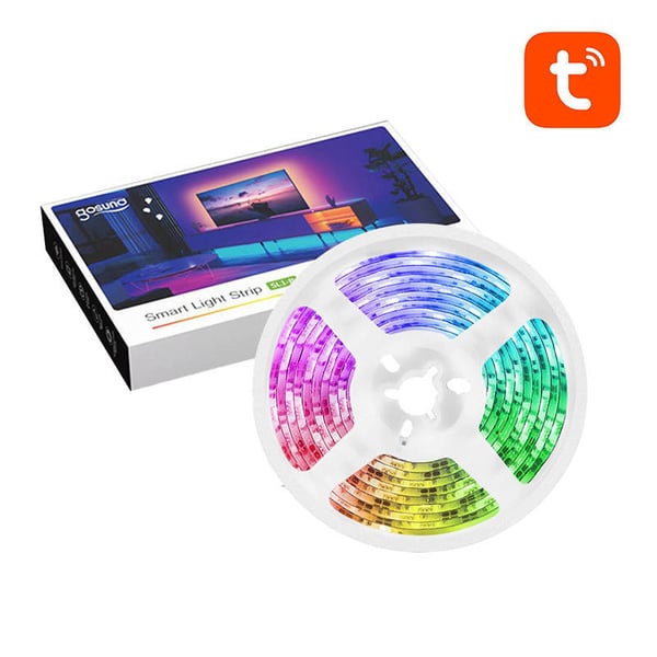 Smart WiFi RGB LED lyslist Gosund SL1 (2,8m), Tuya