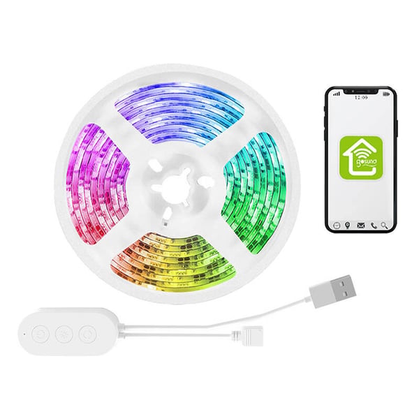 Smart WiFi RGB LED lyslist Gosund SL1 (2,8m), Tuya