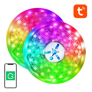 Smart WiFi RGB LED lyslist NiteBird SL3 (2x5m), Tuya