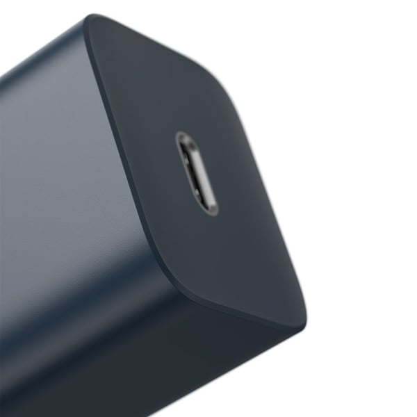 Baseus Super Si Hurtiglader 1C 20W med USB-C-kabel for Lightning 1m (blå)