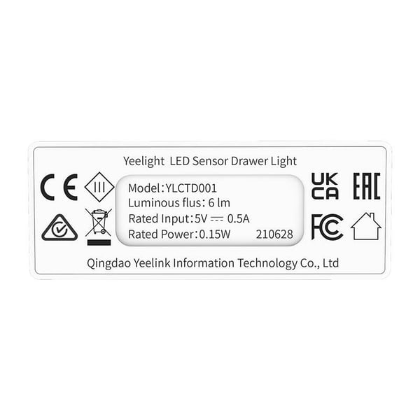 Yeelight LED-sensorskuffelys (4 stk)