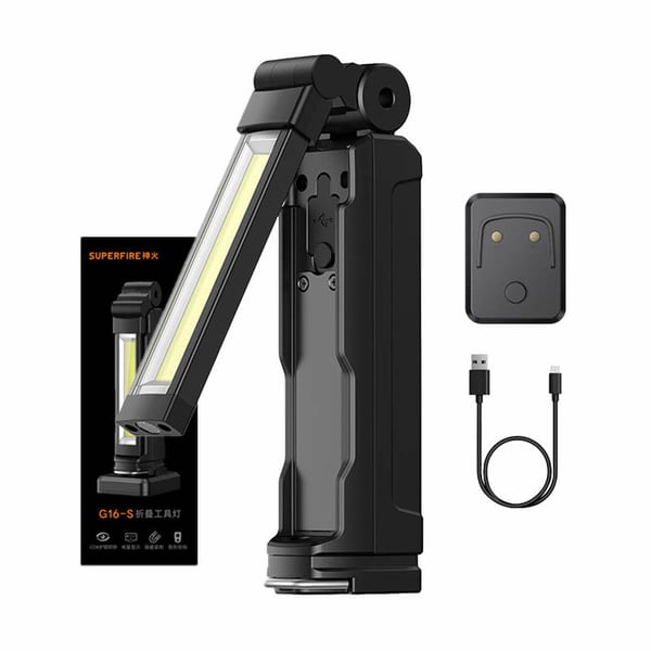 Multifunksjonslommelykt Superfire G16-S, 800lm, USB-C