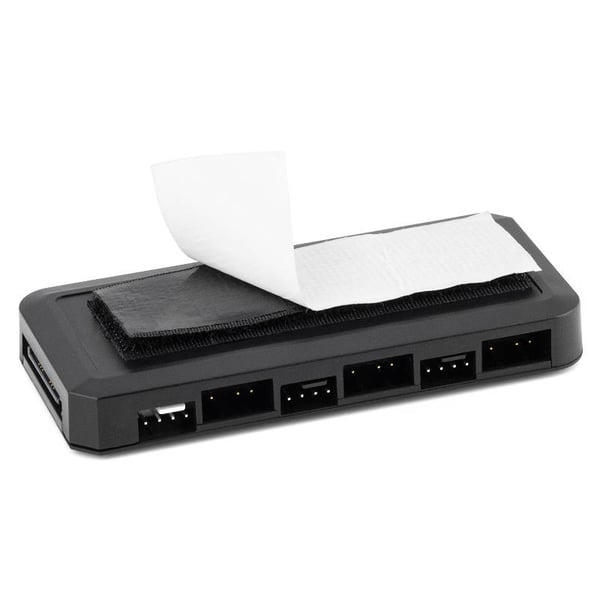 Viftekontrollboks for datamaskin Darkflash RC2 RGB PWM + fjernkontroll (svart)