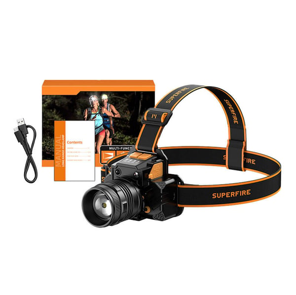 Ajovalo Superfire HL58, 350lm, USB