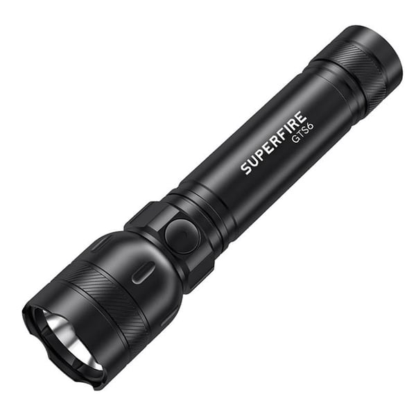 Ficklampa Superfire GTS6, 360lm, USB-C