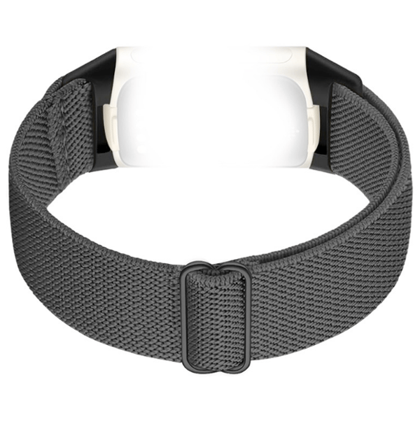 Nailonranneke Fitbit Charge 5/6 -kellolle DarkGrey