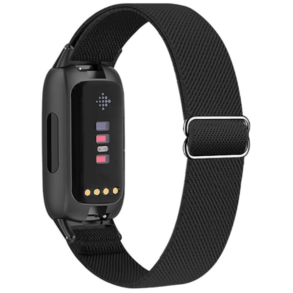 Fitbit Inspire 3 Rem i Elastisk Nylon Black