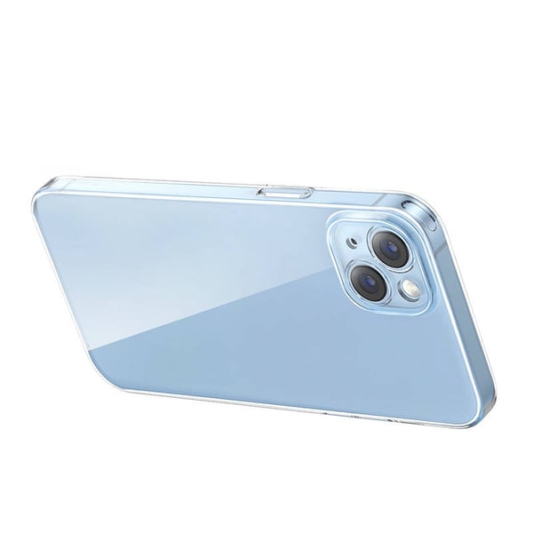 Gjennomsiktig etui og herdet glass sett Baseus Corning for iPhone 14 Plus