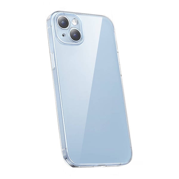 Gjennomsiktig etui og herdet glass sett Baseus Corning for iPhone 14 Plus