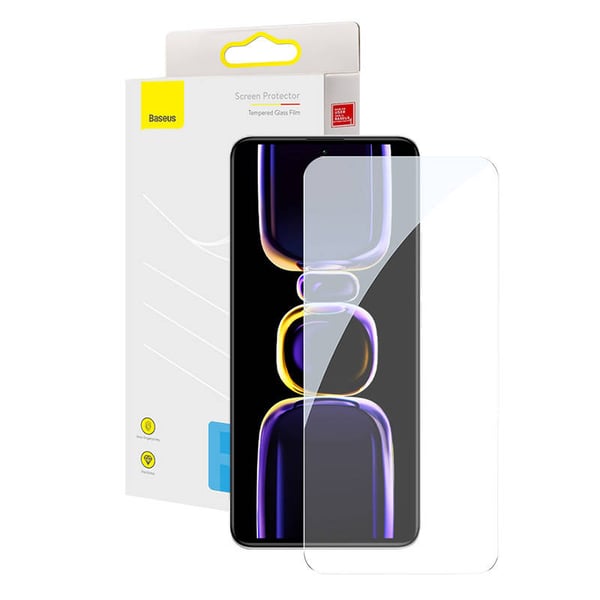 Baseus skjermbeskytter i herdet glass for Redmi K60/K60 Pro