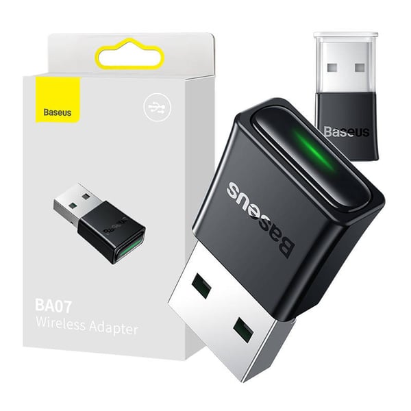 Trådlös adapter Baseus Svart BA07