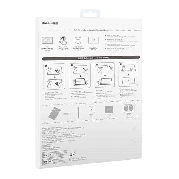 Baseus Crystal Tempered Glass 0,3 mm tabletille Huawei MatePad/MatePad Pro 10,8"