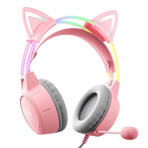 Gaming-hodetelefoner ONIKUMA X15Pro Rosa katteører