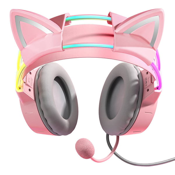 Gaming-hodetelefoner ONIKUMA X15Pro Rosa katteører