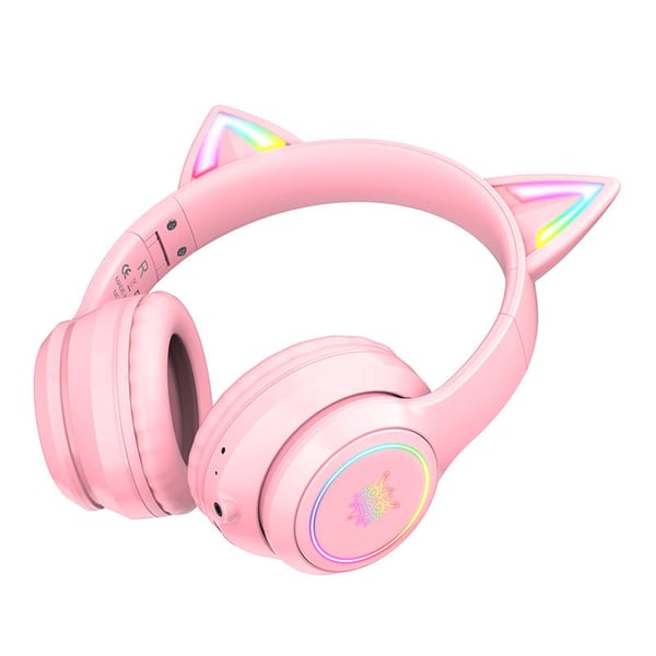 Gaminghodetelefoner ONIKUMA B90 Rosa