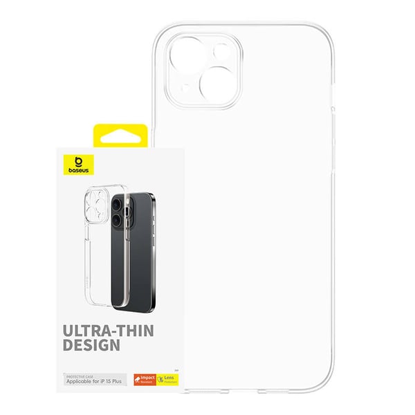 Telefondeksel for iPhone 15 Plus Baseus OS-Lucent Series (Klar)