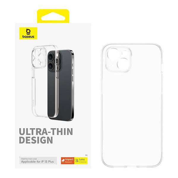 Telefondeksel for iPhone 15 Plus Baseus OS-Lucent Series (Klar)